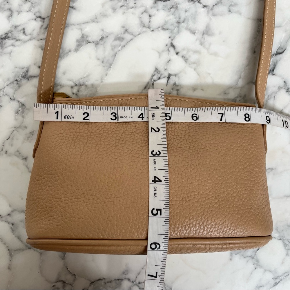 Coach Vintage Tan Leather Crossbody Bag - Picture 7 of 13